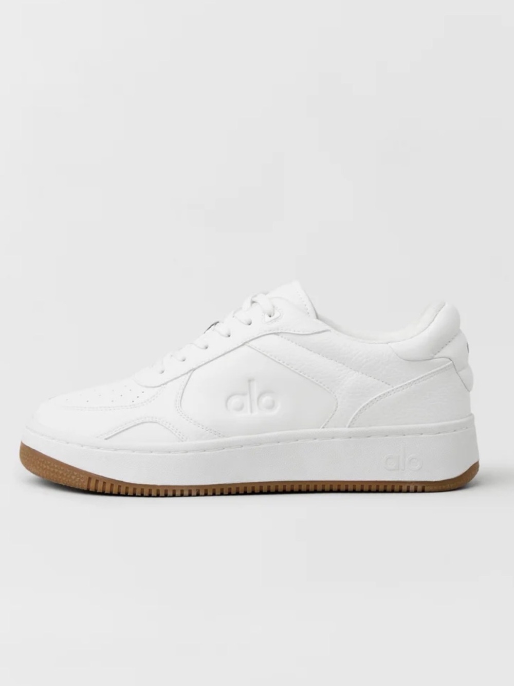 ALO white recovery mode sneakers